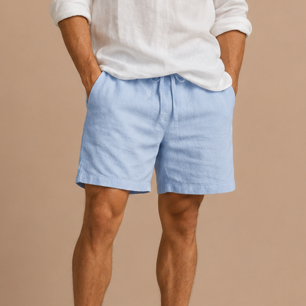 Heren casual strandshort met trekkoord Jelle Jora Mode