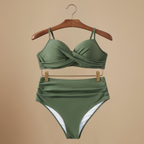 Damskie bikini dwuczęściowe o dopasowanym fasonie