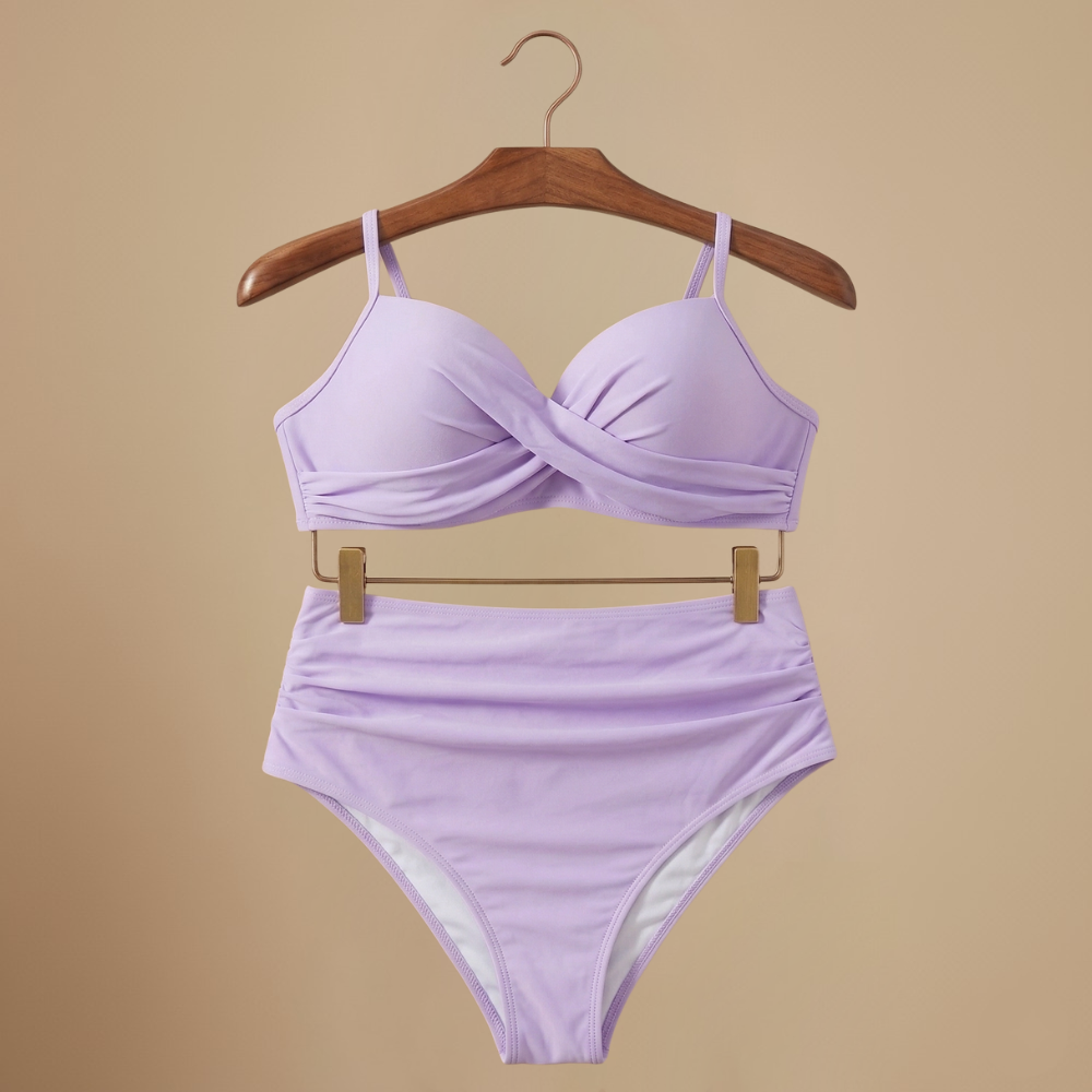 Damskie bikini dwuczęściowe o dopasowanym fasonie