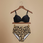 Damskie bikini dwuczęściowe o dopasowanym fasonie