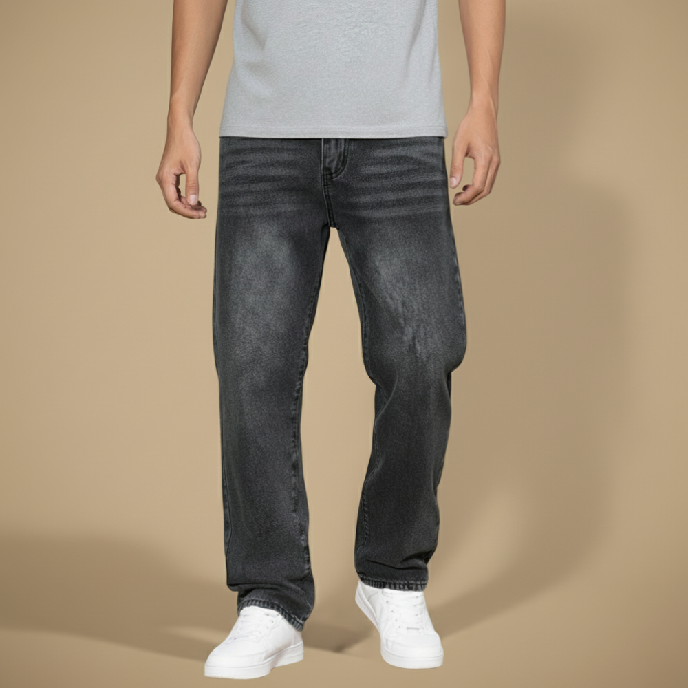 Heren jeans met rechte pijpen Jelle Jora Mode