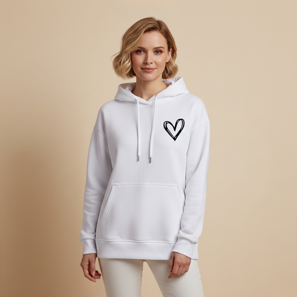 Casual hoodiejack met print voor dames Jelle Jora Mode
