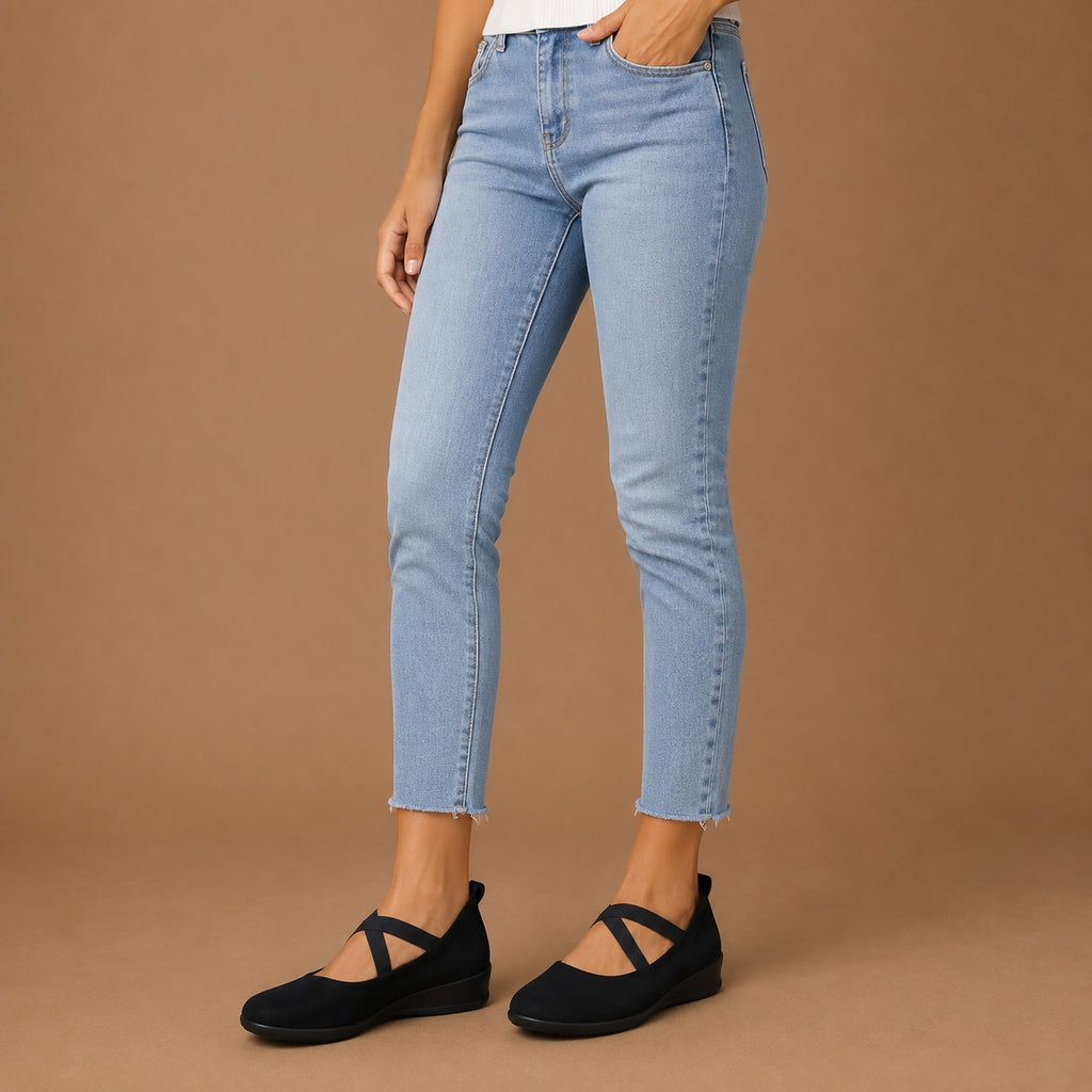 Damskie Retro Casual Loafersy