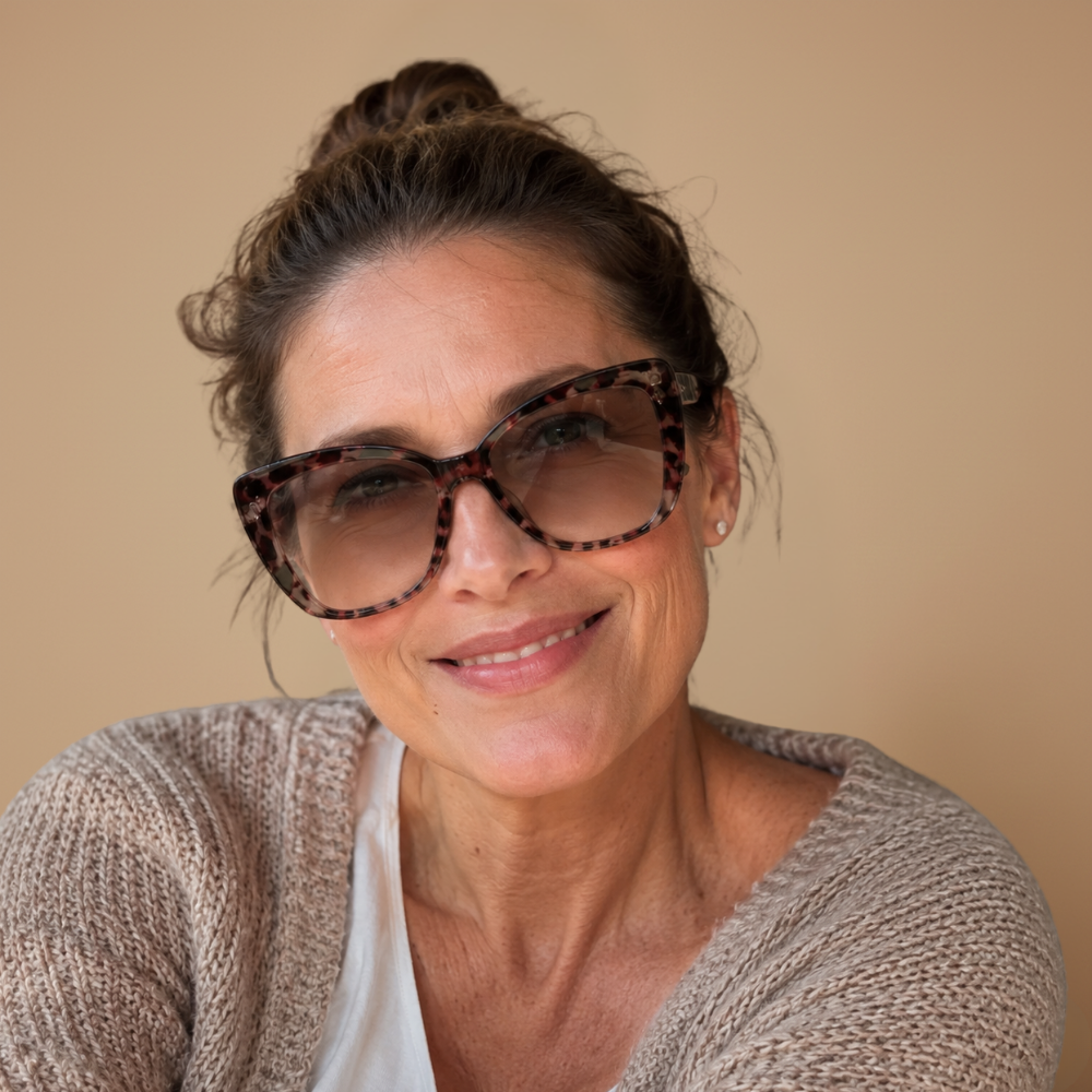 Dames oversized cat-eye zonnebrillen Jelle Jora Mode