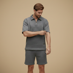 Casual set met korte mouwen voor heren Jelle Jora Mode