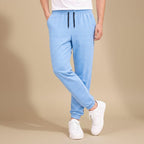 Heren joggingbroek met ruitjesmotief slim fit voor dagelijks comfort Jelle Jora Mode