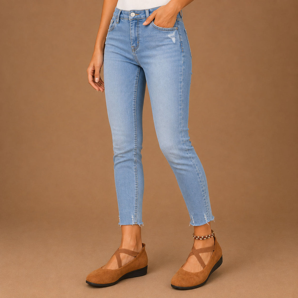 Damskie Retro Casual Loafersy