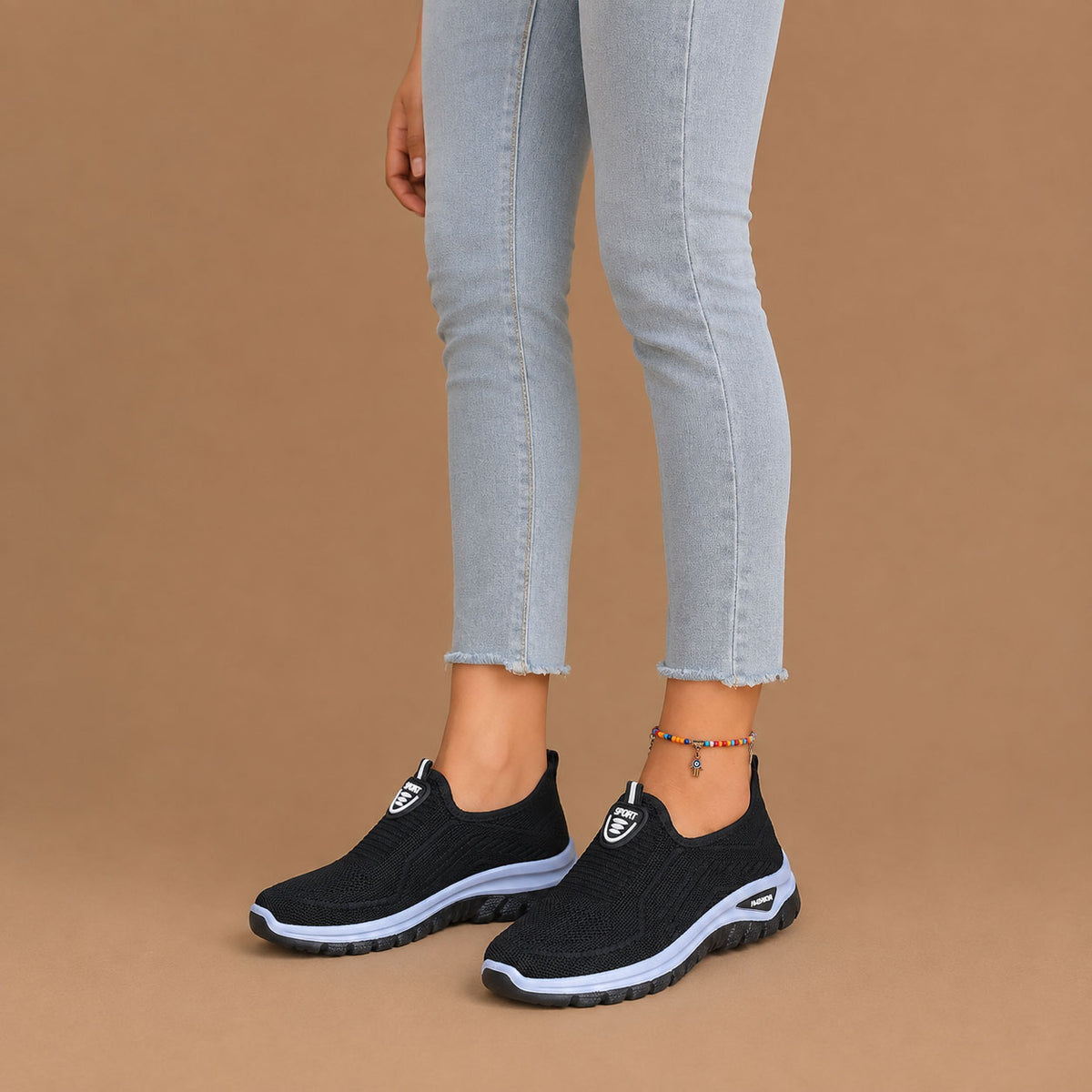 Damskie Oddychające Buty Wsuwane