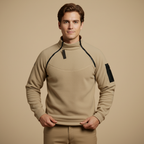 Tactische winddichte polar fleece jas voor heren Jelle Jora Mode