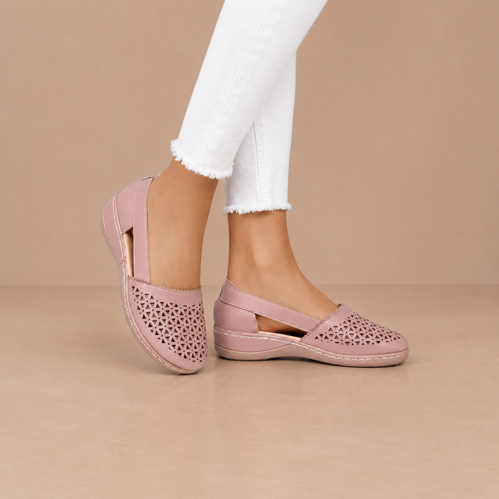 Dames holling-out sleehak sandalen Jelle Jora Mode