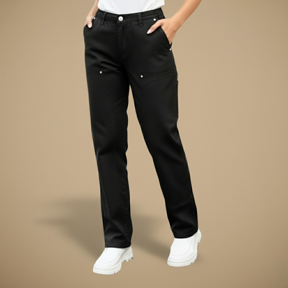 Damskie dżinsowe spodnie slim fit z elastyczną talią