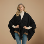 Dames warme patchwork vest Jelle Jora Mode