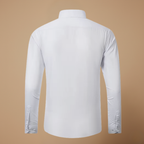 Męska koszula slim fit z długim rękawem i guzikami