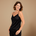 Dames losvallende casual cami-top met elegante snit Jelle Jora Mode