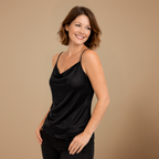 Dames losvallende casual cami-top met elegante snit Jelle Jora Mode