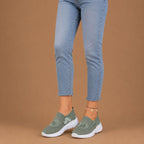 Damskie Dzianinowe Buty Do Chodzenia