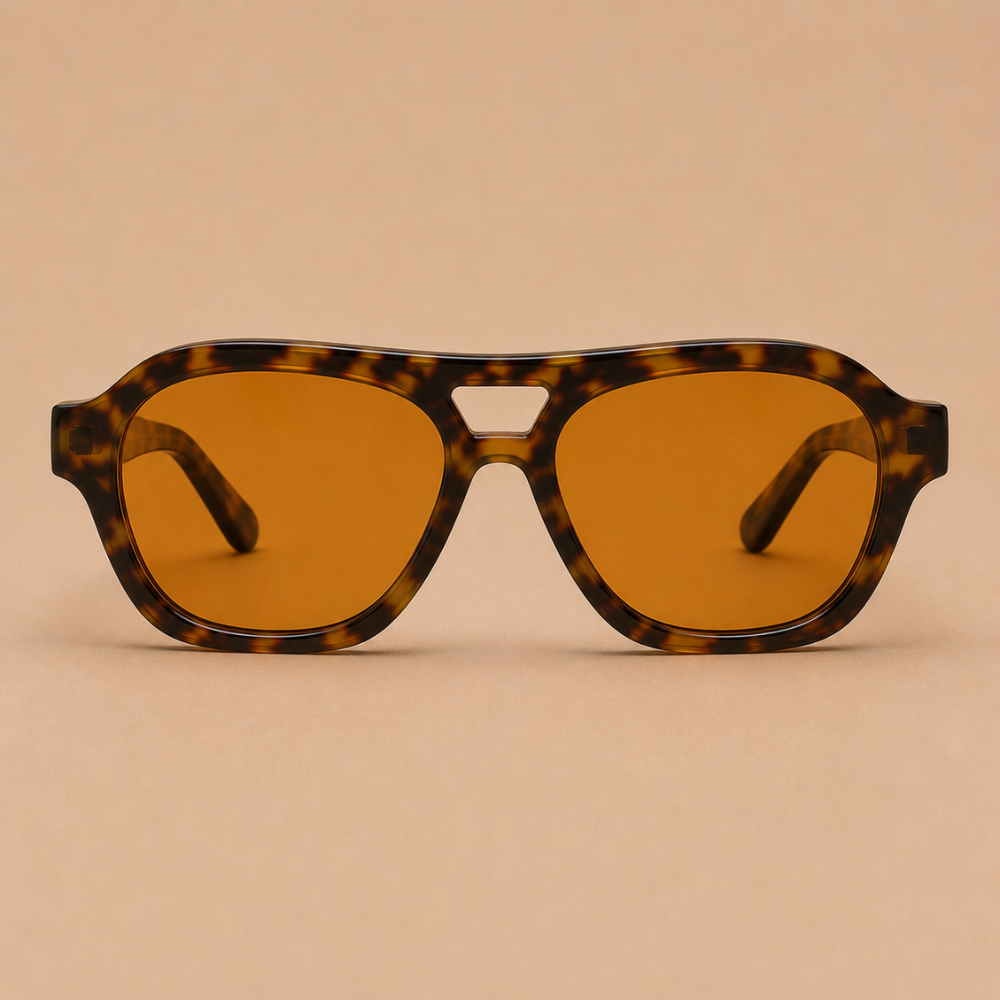 Damskie okulary przeciwsłoneczne pilotki retro