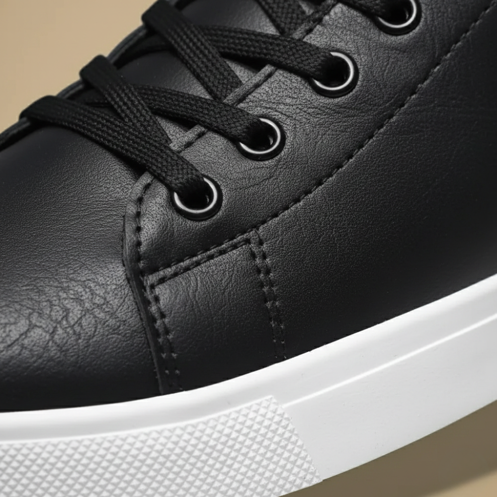 Męskie klasyczne markowe sneakersy sznurowane
