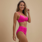 Damskie bikini dwuczęściowe o dopasowanym fasonie