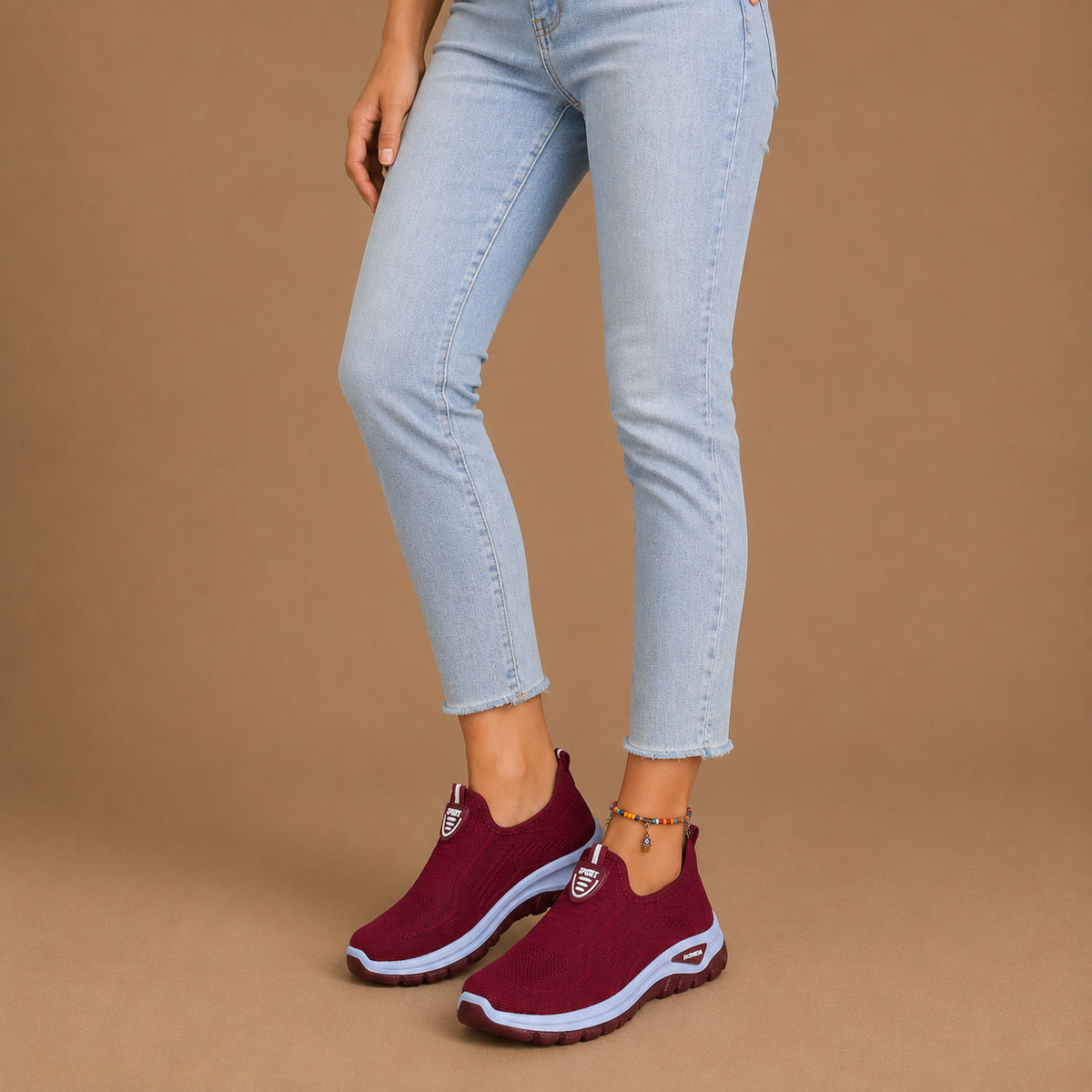 Damskie Oddychające Buty Wsuwane