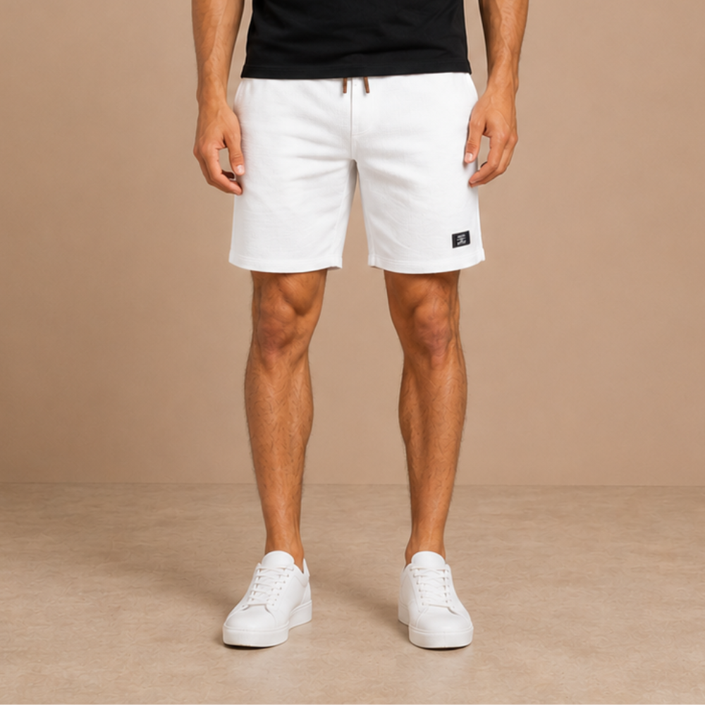 Heren casual sportshort met trekkoord Jelle Jora Mode