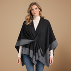 Dames warme patchwork vest Jelle Jora Mode