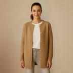 Dames losvallende wol cardigans Jelle Jora Mode