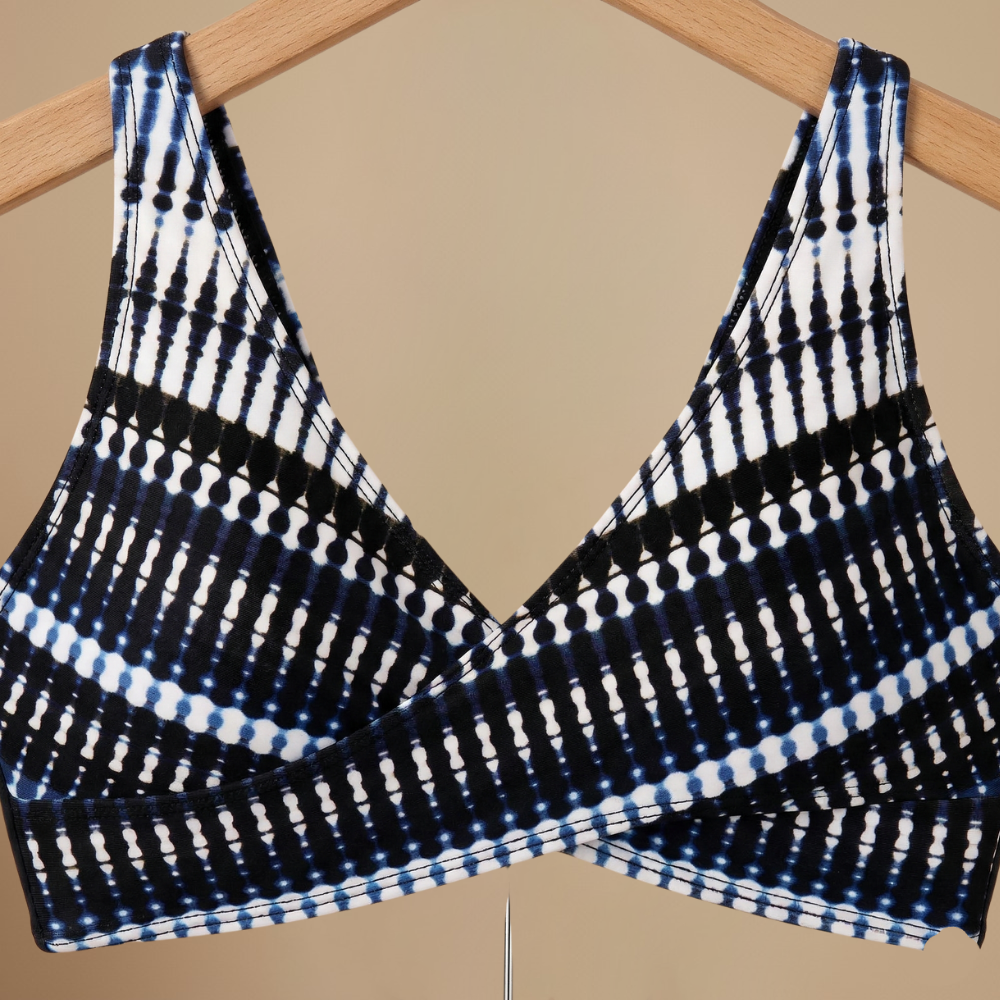 Damskie bikini z wysokim stanem i biustonoszem push-up