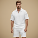 Casual set met korte mouwen voor heren Jelle Jora Mode