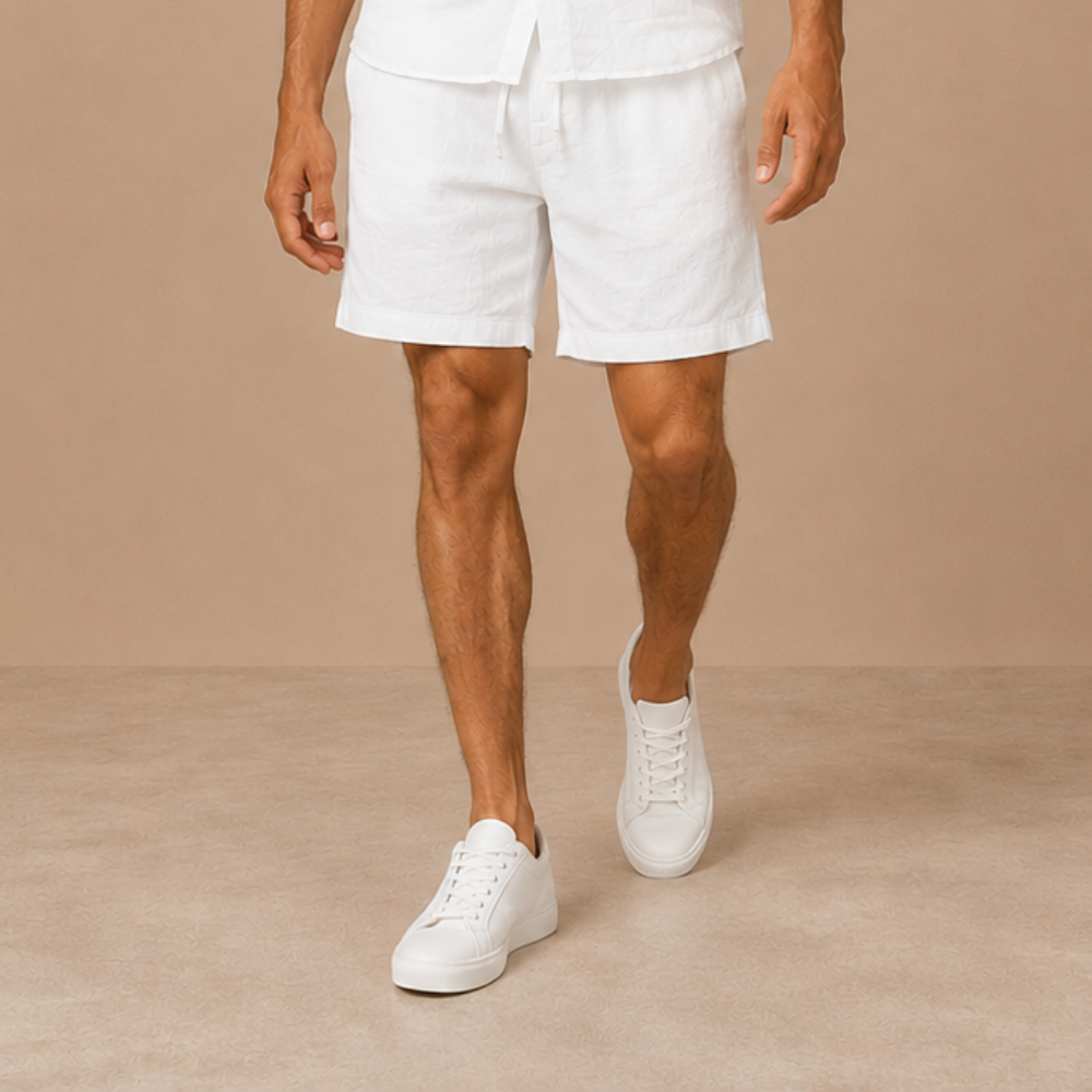 Heren casual strandshort met trekkoord Jelle Jora Mode