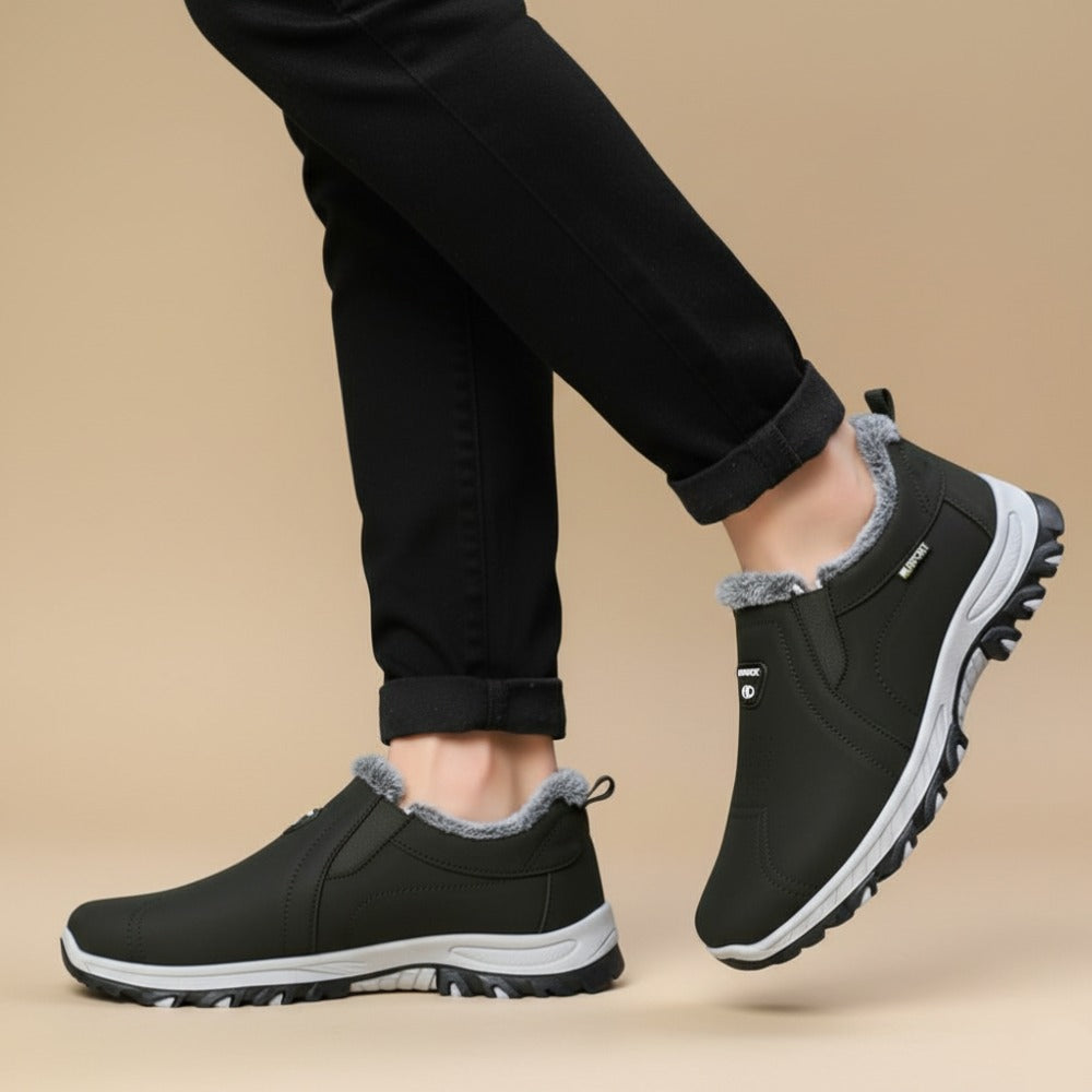 Mannen Wintersneeuw Laarzen – Gezellig Mid-Calf Ontwerp Jelle Jora Mode