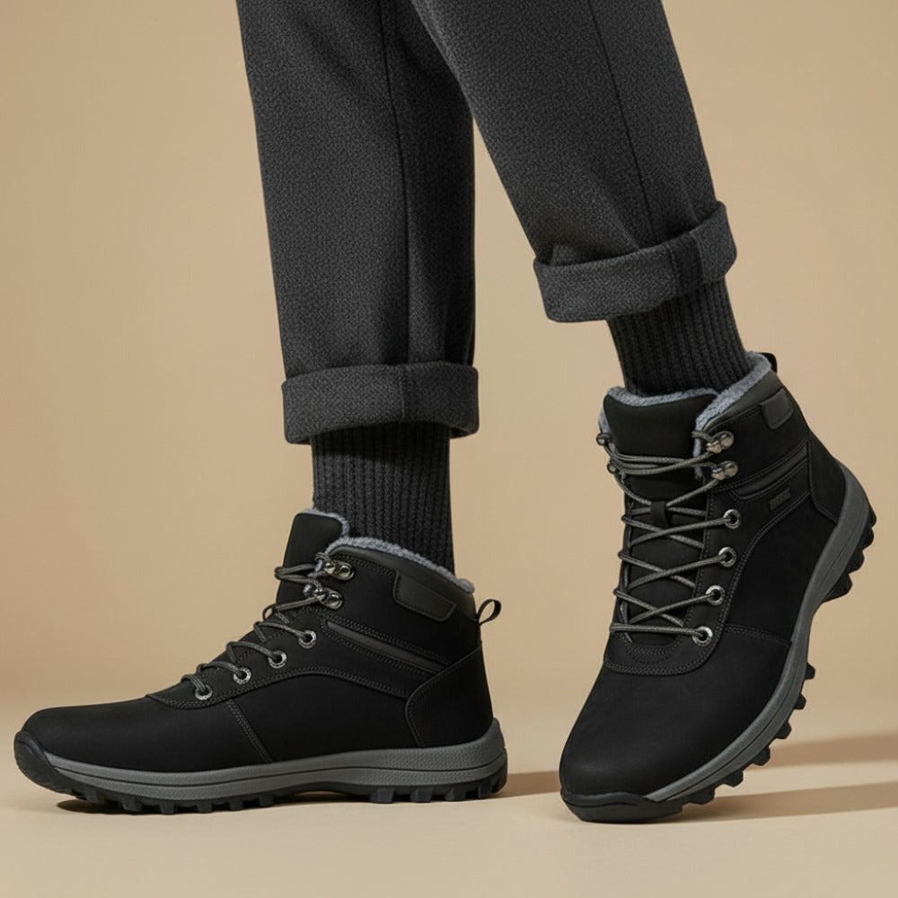Winter Waterproof Herenlaarzen – Plush Warme Sneeuwlaarzen Jelle Jora Mode