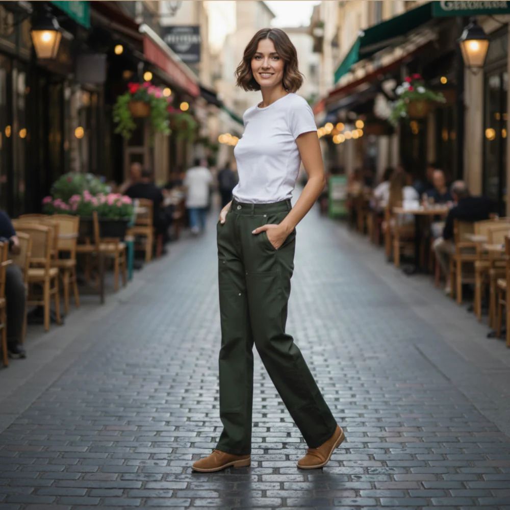 Damskie dżinsowe spodnie slim fit z elastyczną talią
