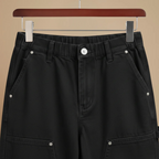 Damskie dżinsowe spodnie slim fit z elastyczną talią